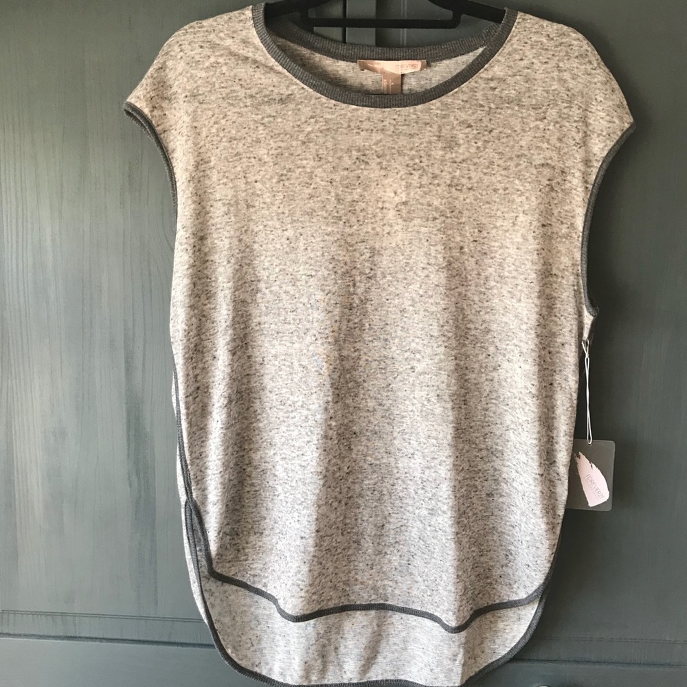 Gray Casual Top